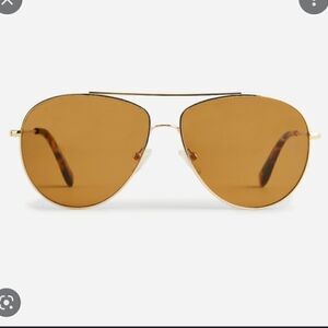 J. Crew Bondi wire-frame aviator sunglasses